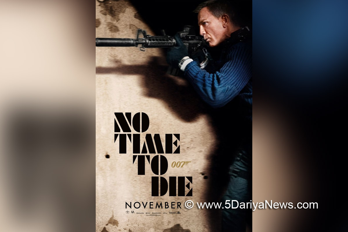 'No Time To Die' new poster: Daniel Craig takes aim for a final box