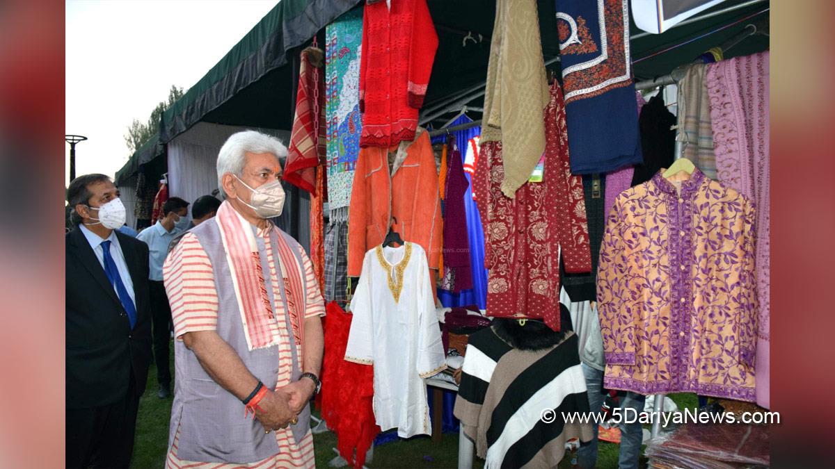 Manoj Sinha, Lieutenant Governor J&K, Raj Bhavan, Jammu, Kashmir, Jammu And Kashmir, Jammu & Kashmir, World Tourism Day, The Paradise Fest, World Tourism Week, Tourism Festival