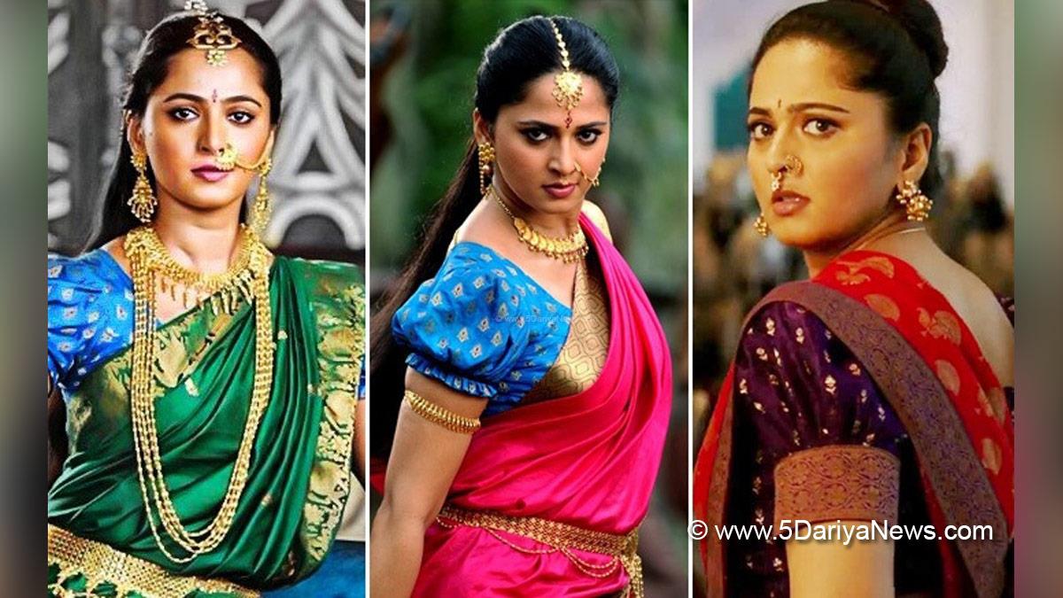 Baahubali 2 actress Anushka Shetty as Maharani Devasena is making us swoon  with her feisty and elegant royal look! Watch trailer video! | India.com