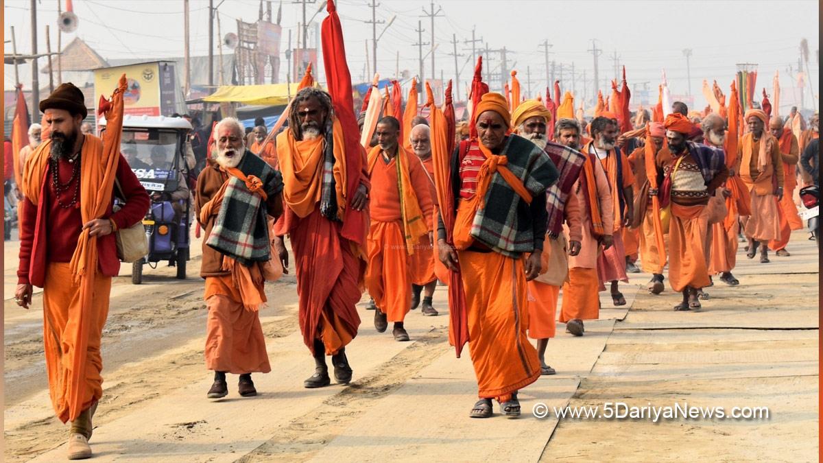 Religious, Uttar Pradesh, Prayagraj, Dharam Sansad, Akhil Bhartiya Akhara Parishad