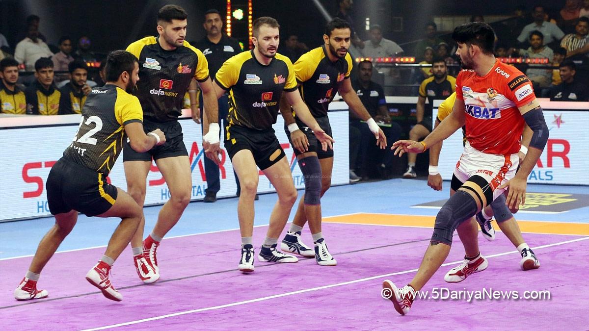 Sports News, Kabaddi, Kabaddi Player, Parteek Dahiya, Gujarat Giants, Telugu Titans