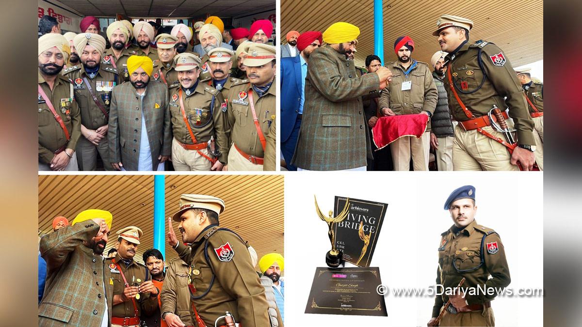  Gurjot Singh Kler, Police, Punjab Police, Award, India UK Outstanding Achievers Award