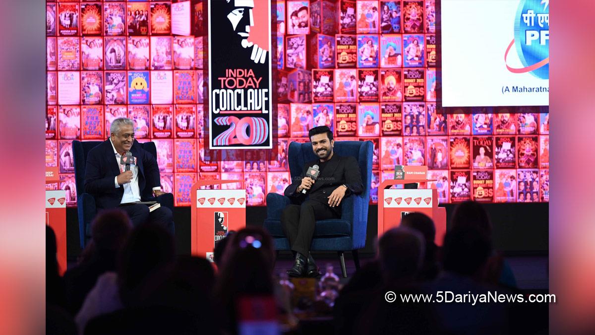 India Today Conclave, India Today Conclave 2023, Michael Sandel, Ram Charan, Tollywood, Entertainment, Actor, Cinema, Movie, Telugu Films