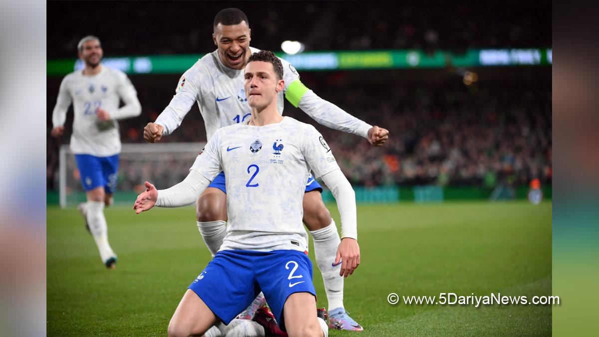 Sports News, Football, Football Player, Benjamin Pavard, France, Ireland, Euro Qualifiers