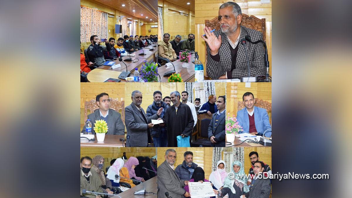 Bandipora, Chief Executive Officer and Secretary of Jammu, Kashmir, Jammu And Kashmir, Jammu & Kashmir, District Administration Bandipora, JKBOCWWB