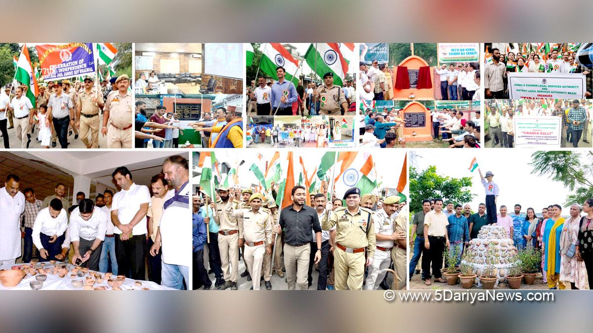 Azaadi Ka Amrit Mahotsav : Patriotic fervor grips Jammu Div amid ...