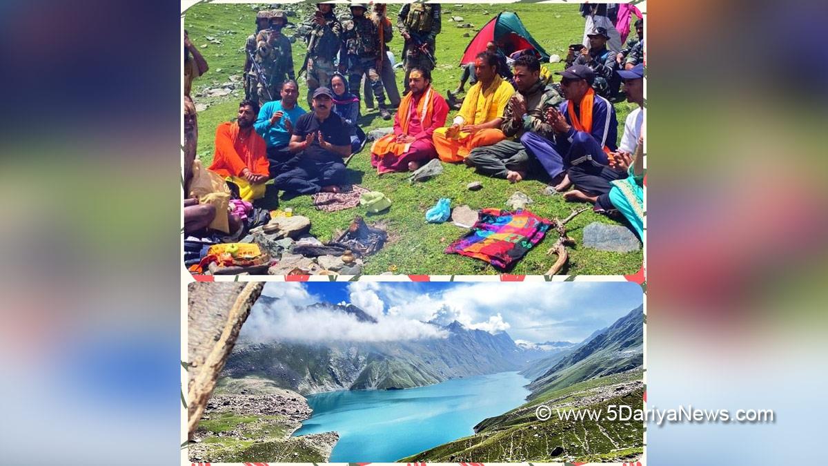 Religious, Dharmik, Reasi, Kashmir, Jammu And Kashmir, Jammu & Kashmir, Kousernag Yatra, Shiv Mandir Baradari