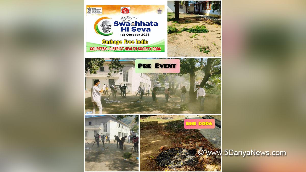 Dr. Rajeev K Sharma, Doda, Kashmir, Jammu And Kashmir, Jammu & Kashmir, District Administration Udhampur, Swachhta Hi Seva, Indian Swachhta League 2.0, Swachhta League 2.0, India Vs Garbage, Garbage Free India, Indian Swachhata League, Swachhata Hi Seva, Youth Vs Garbage, Swachh Bharat, Swachh Bharat Mission, Swachhta Pakhwada, Ek Tareekh Ek Gahanta Ek Saath