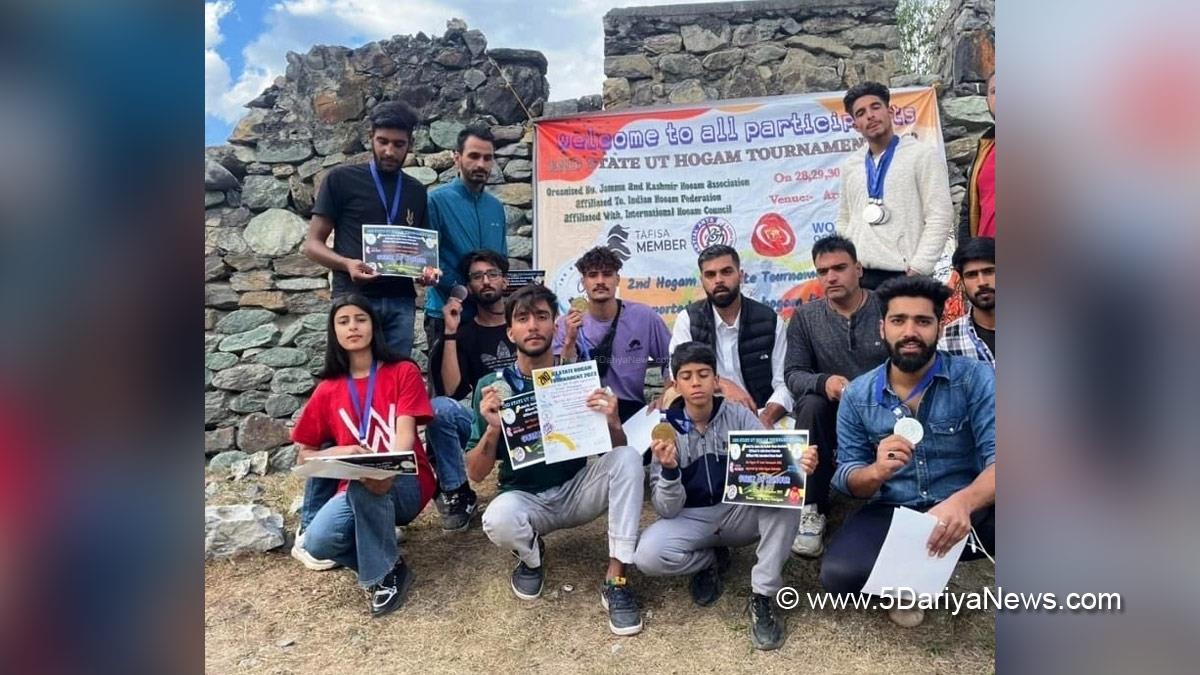 Sports News, Aru Valley, Pahalgam, 2nd State UT Hogam Tournament,Indian Hogam Federation, International Hogam Council, International Tiger Martial Arts Organization, Jammu & Kashmir