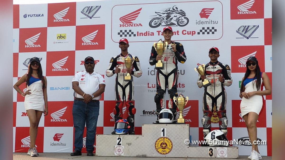 Sports News, Motorsports, Kavin Quintal, India Talent Cup NSF250R, India Talent Cup NSF250R 2023, India Talent Cup, India Talent Cup 2023