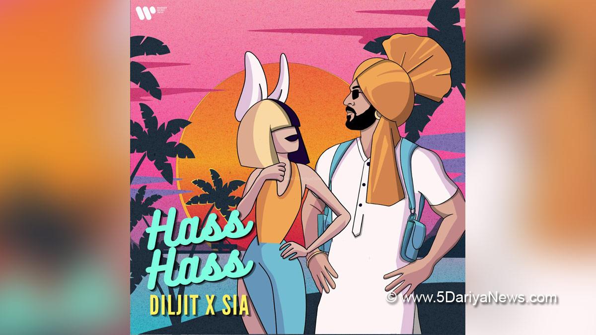 Music, Diljit Dosanjh, Sia, Sia Kate Isobelle Furler, Australia Singer Sia, Diljit Dosanjh Sia, Diljit Dosanjh Sia Collaboration, Diljit Sia, Diljit Sia Collaboration, Diljit Sia Collab, Diljit Dosanjh Sia Collab, Diljit Dosanjh Upcoming Projects, Diljit Dosanjh Album, Diljit Dosanjh Ghost, Diljit Dosanjh Album Ghost, Diljit Album Ghost, Hass Hass, Diljit Sia Hass Hass, Diljit Dosanjh Sia Song, Diljit Dosanjh Sia Song Hass Hass