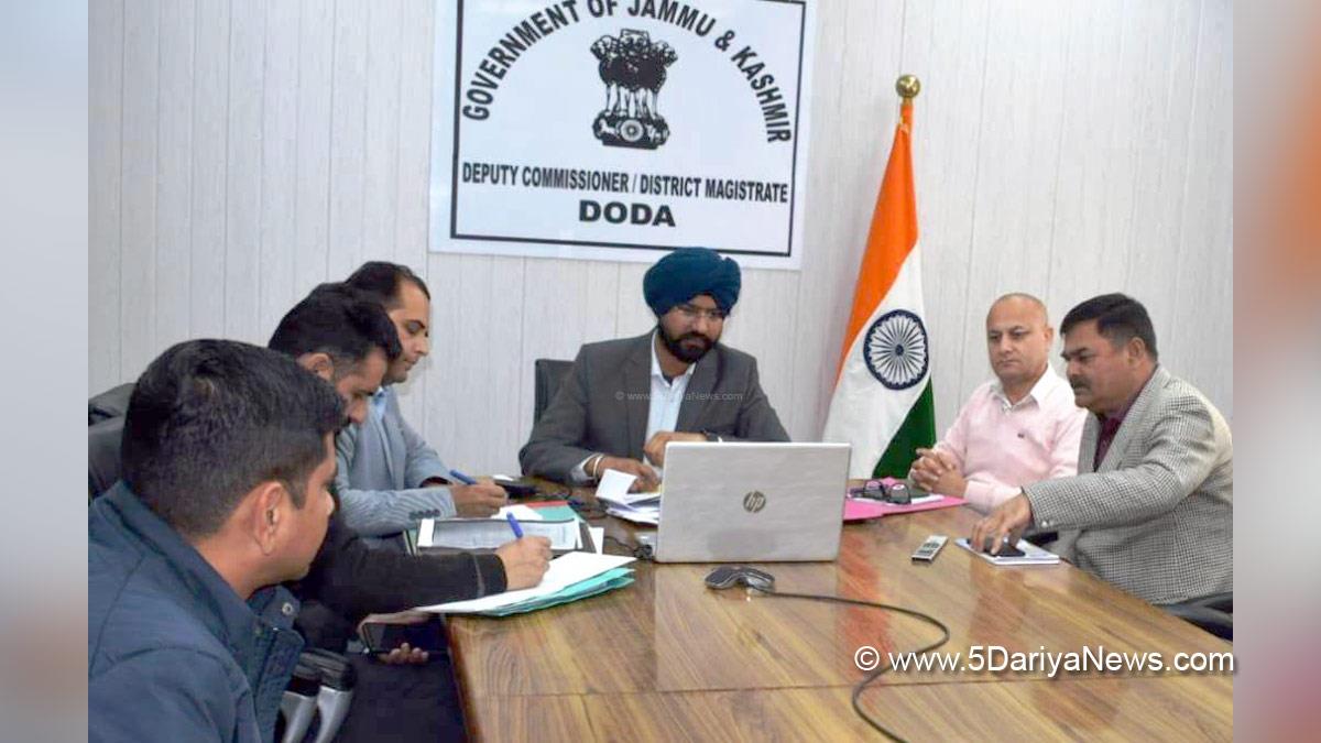 Doda, Deputy Commissioner Doda, Harvinder Singh, Kashmir, Jammu And Kashmir, Jammu & Kashmir, District Administration Doda, Back to Village, Back to Village 5, B2V5 programme, B2V5, B2V Phase-V, Back to Village Phase 5th, Back to Village Phase 5th programme, B2V-5