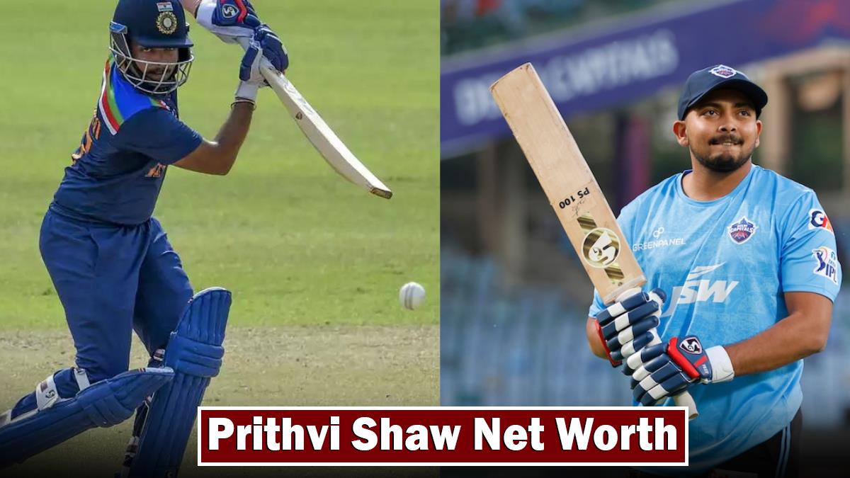 Prithvi Shaw Net Worth 2024 IPL Fee, Cricket Fee & Brand Endorsements