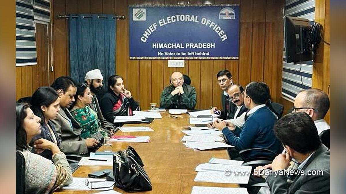 Maneesh Garg, Election Commision Himachal, ECI, Chief Electoral Officer Himachal, Lok Sabha Elections 2024, General Elections 2024, CEO Himachal, Chunav Ka Parv, Desh Ka Garv, The CEO Himachal, No Voter To Be Left Behind 