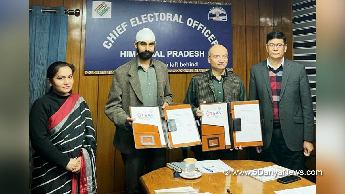 Maneesh Garg, Election Commision Himachal, ECI, Chief Electoral Officer Himachal, Lok Sabha Elections 2024, General Elections 2024, CEO Himachal, Chunav Ka Parv, Desh Ka Garv, The CEO Himachal, No Voter To Be Left Behind 