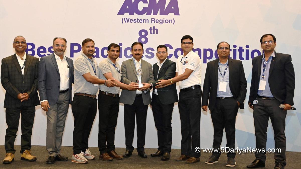 Cooper Corporation, Satara, Automotive Component Manufacturers Association of India, ACMA,  Jaykar Gawade, Suraj Matkar, Tata Motors Passenger Vehicles Limited,Hyderabad 