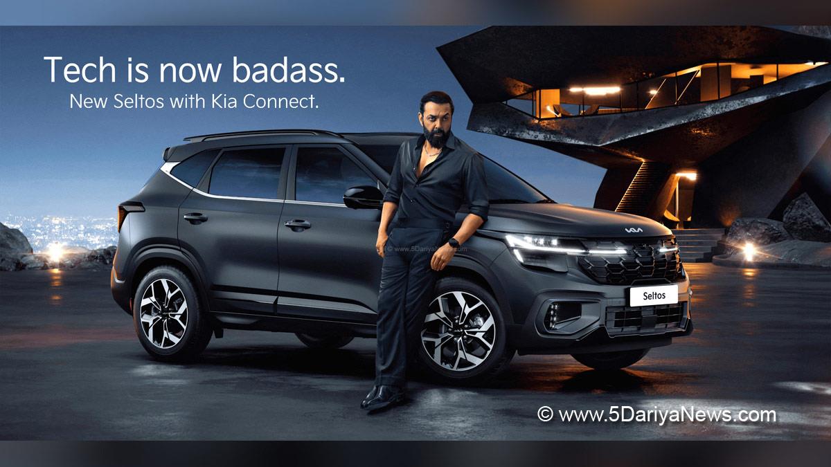 Commercial, Bobby Deol, Bollywood, Entertainment, Mumbai, Actress, Cinema, Hindi Films, Movie, Mumbai News, Badass Seltos, Kia India, Tech is now Badass, Kia 