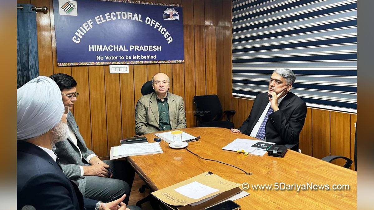 Maneesh Garg, Election Commision Himachal, ECI, Chief Electoral Officer Himachal, Lok Sabha Elections 2024, General Elections 2024, CEO Himachal, Chunav Ka Parv, Desh Ka Garv, The CEO Himachal, No Voter To Be Left Behind 