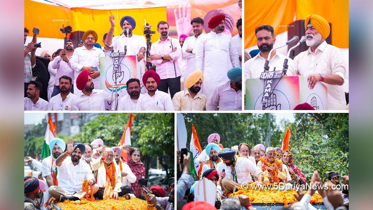 Amrinder Singh Raja Warring, Congress, Punjab Congress, Amarinder Singh Raja Warring, Dr. Dharamvir Gandhi, Sukhpal Singh Khaira