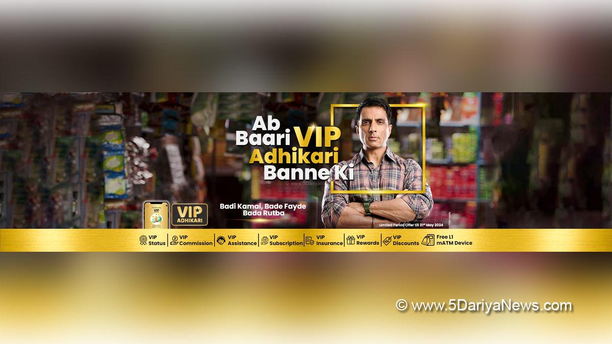 Commercial, Spice Money, VIP Program, VIP Adhikari, Dilip Modi, Kuldeep Pawar, Sonu Sood, Mumbai
