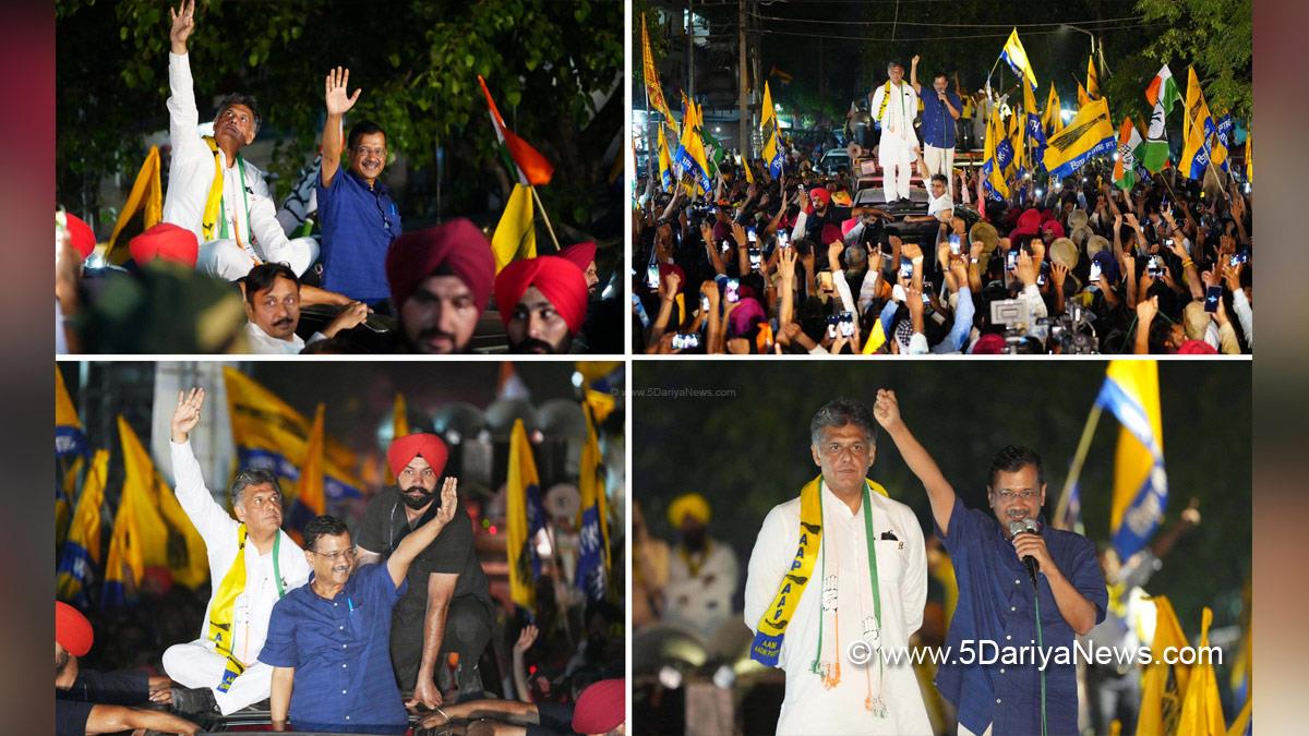Achhe din aane wale hain, Modi ji jane wale hain: Arvind Kejriwal in Chandigarh