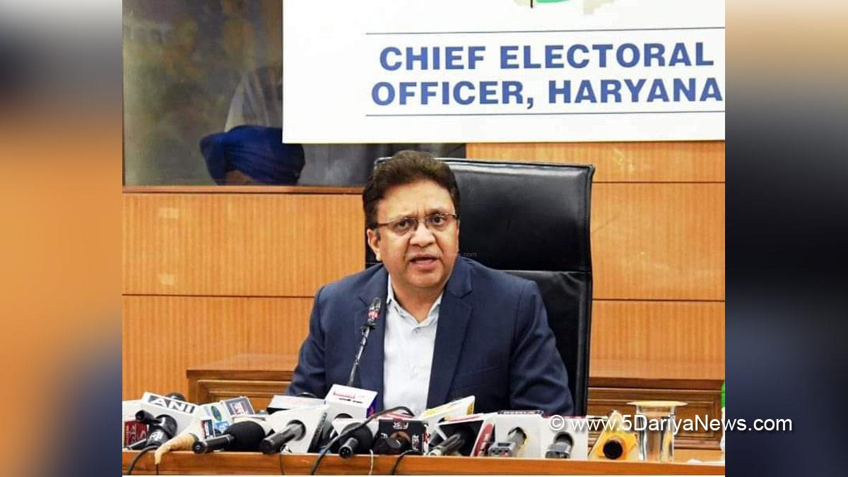 Anurag Agarwal,Election Commision Haryana,ECI,Chief Electoral Officer Haryana,Lok Sabha Elections 2024,General Elections 2024,CEO Haryana,Chunav Ka Parv,Desh Ka Garv,The CEO Haryana,No Voter To Be Left Behind