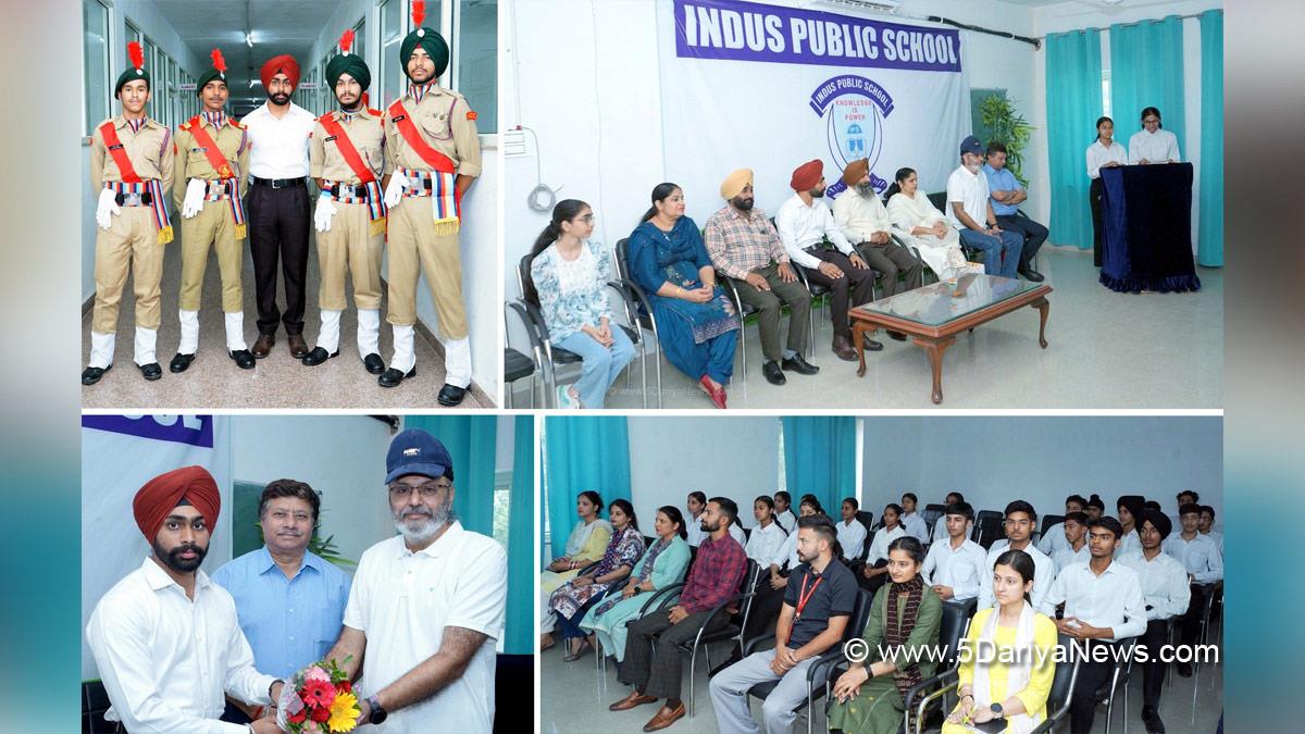 Indus Public School, Col SPS Cheema, Parmpreet Cheema, Sub Lt Jaskirat Singh, Indus Public School Kharar, Kharar, Kharar News, News of Kharar, Kharar Updates