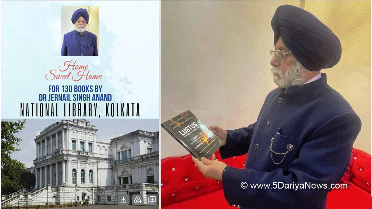 Book, Dr Jernail Singh Anand, Poet, Ludhiana 