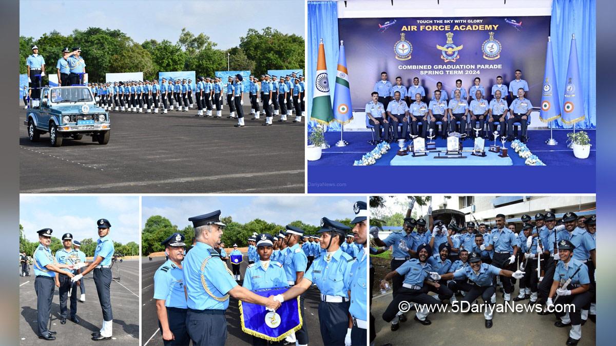 Military, Combined Graduation Parade, Air Force Academy Dundigal, Dundigal, Telangana, VR Chaudhari, Air Marshal Nagesh Kapoor