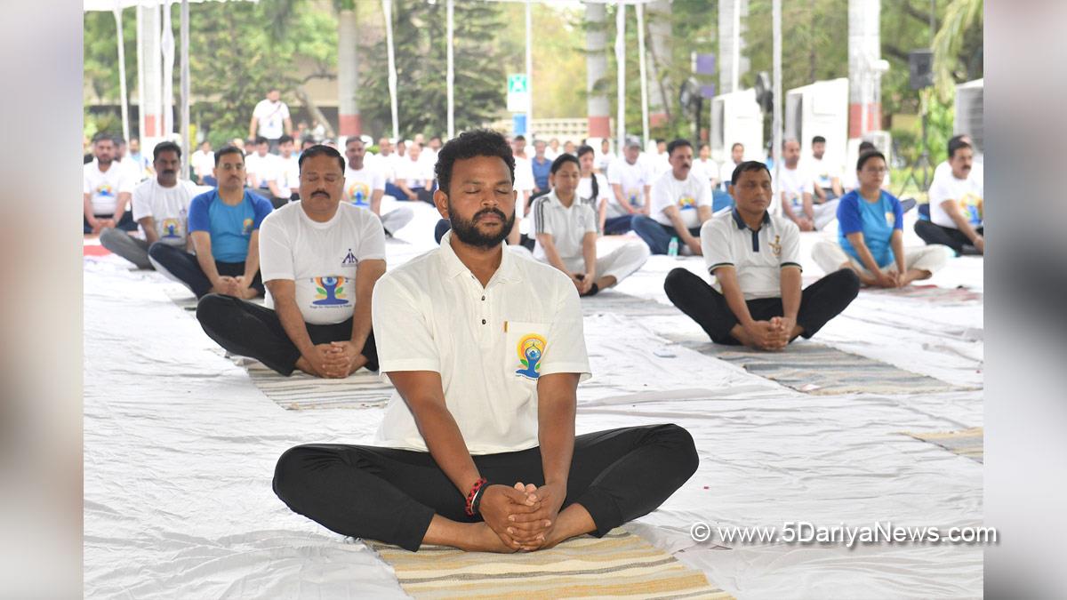 Kinjarapu Rammohan Naidu, BJP, Bharatiya Janata Party,10th International Yoga Day, International Yoga Day, Yoga Day