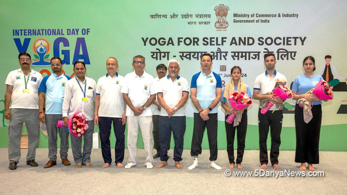 Jitin Prasada, BJP, Bharatiya Janata Party, 10th International Yoga Day, International Yoga Day, Yoga Day