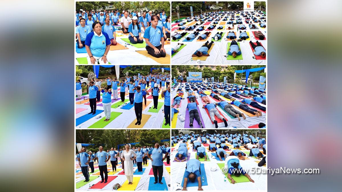 Savitri Thakur, Bharatiya Janata Party, BJP, Ministry of Women and Child Development, MWCD, 10th International Yoga Day, International Yoga Day, Yoga Day