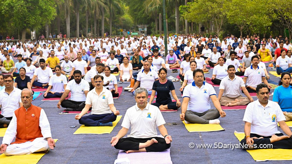 Ashwini Vaishnaw, Bharatiya Janata Party, BJP, 10th International Yoga Day, International Yoga Day, Yoga Day