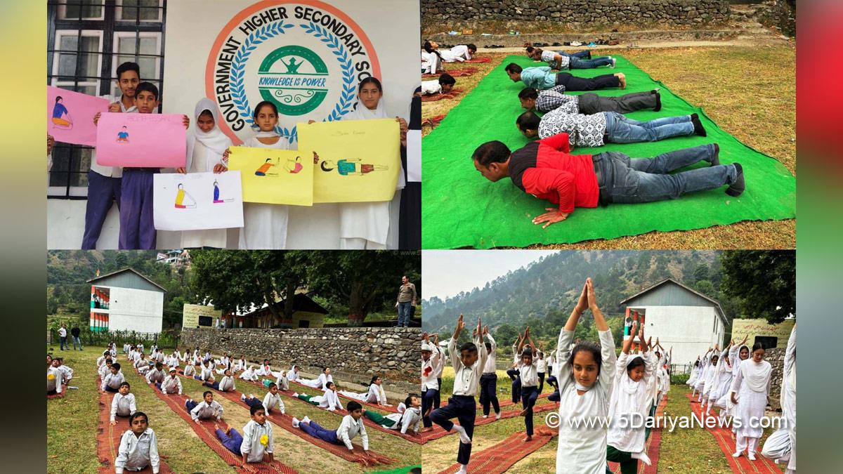 10th International Yoga Day, International Yoga Day, Yoga Day, Jammu, Kashmir, Jammu And Kashmir, Jammu & Kashmir