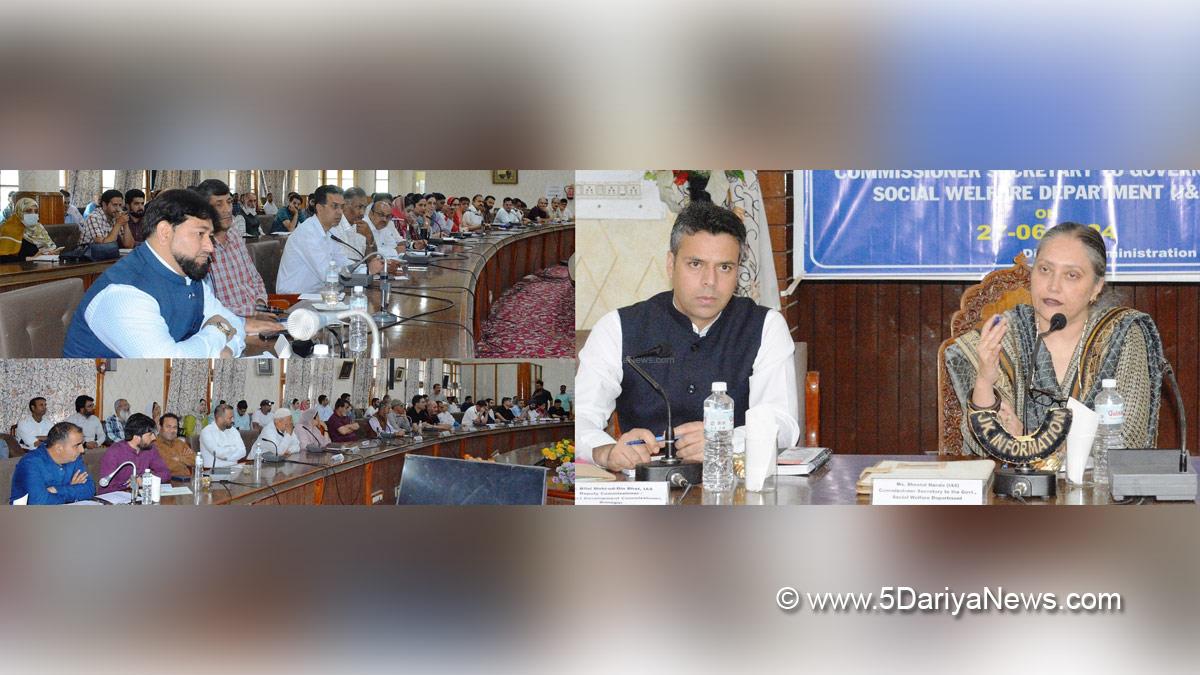 Dr. Bilal Mohi-Ud-Din Bhat, Srinagar, Deputy Commissioner Srinagar, Kashmir, Jammu And Kashmir, Jammu & Kashmir, District Administration Srinagar, Sheetal Nanda