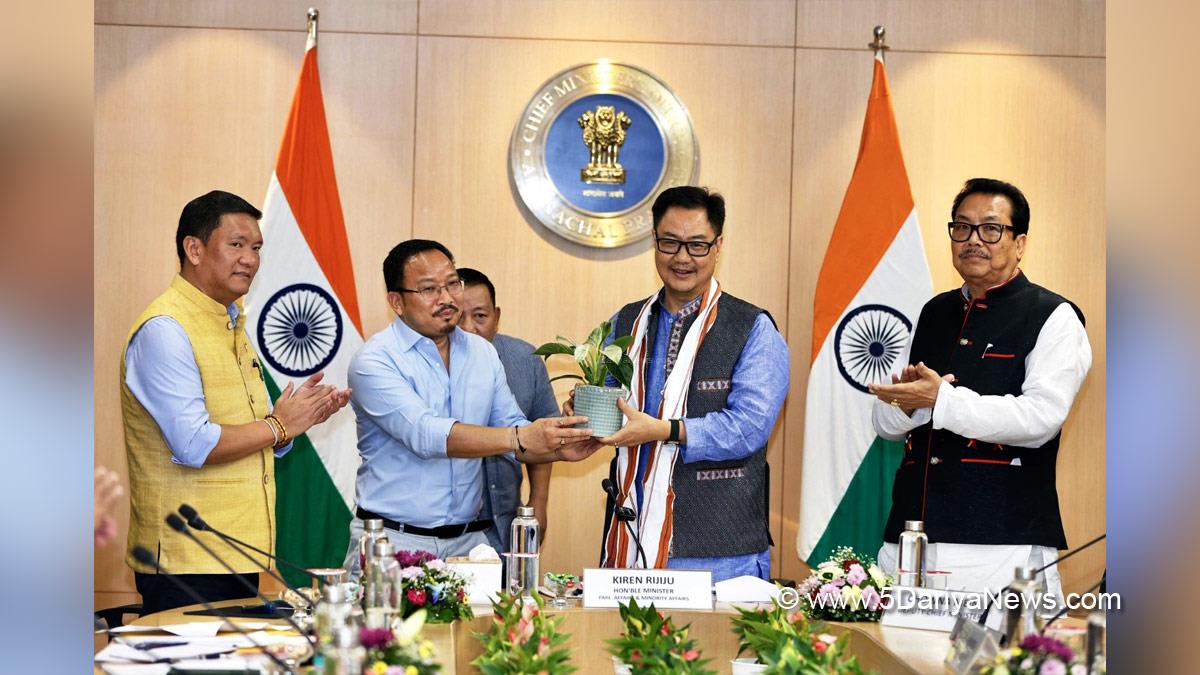 Kiren Rijiju, BJP, Bharatiya Janata Party, Pema Khandu, Arunachal Pradesh , SJETA