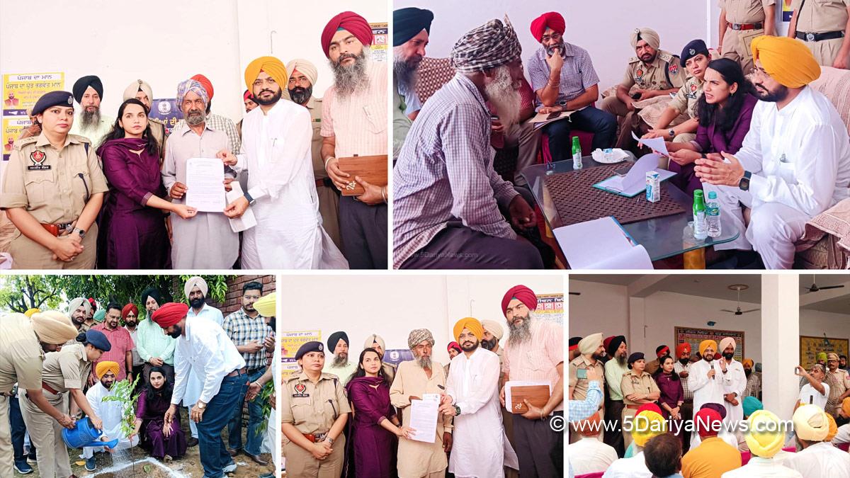 Sakshi Sawhney, DC Ludhiana, Ludhiana, Deputy Commissioner Ludhiana, Amneet Kondal, Tarunpreet Singh Sond,AAP, Aam Aadmi Party, Aam Aadmi Party Punjab, AAP Punjab, Bhagwant Mann Sarkar Tuhade Dwar