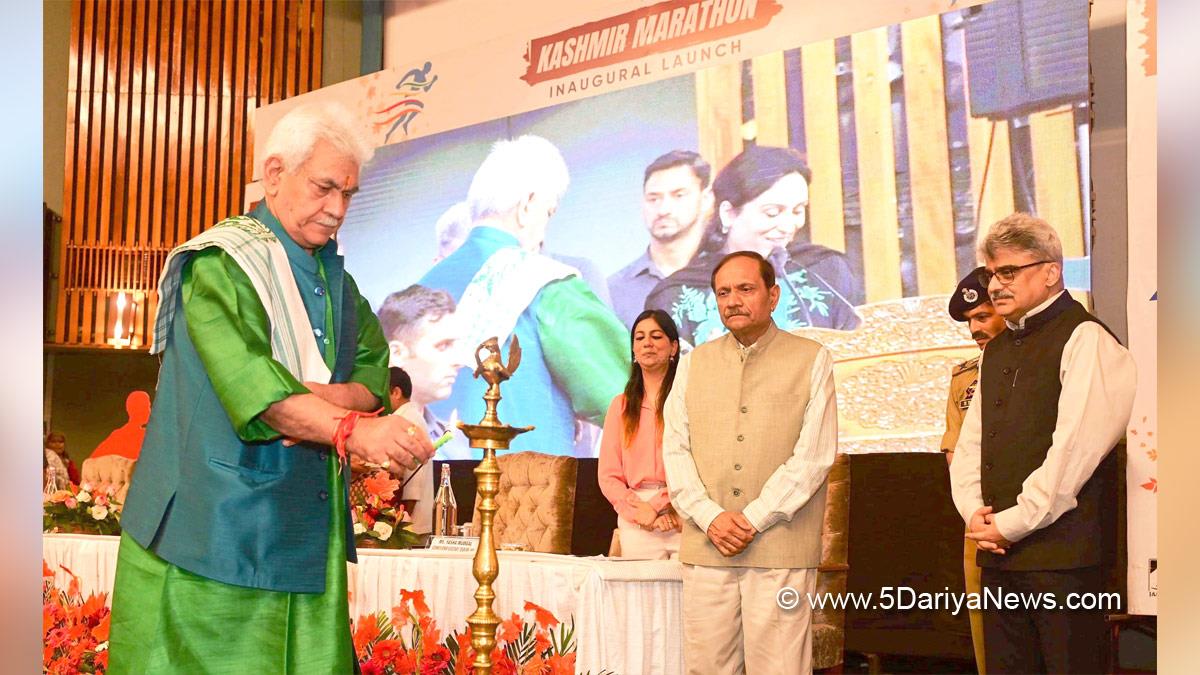 Manoj Sinha, Lieutenant Governor J&K, Raj Bhavan, Jammu, Srinagar, Kashmir, Jammu And Kashmir, Jammu & Kashmir, Atal Dulloo,Rajeev Rai Bhatnagar,Yasha Mudgal