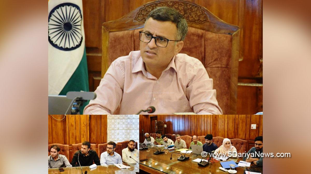 Shakeel-ul-Rehman Rather, Bandipora, Deputy Commissioner Bandipora, Kashmir, Jammu And Kashmir, Jammu & Kashmir, District Administration Bandipora