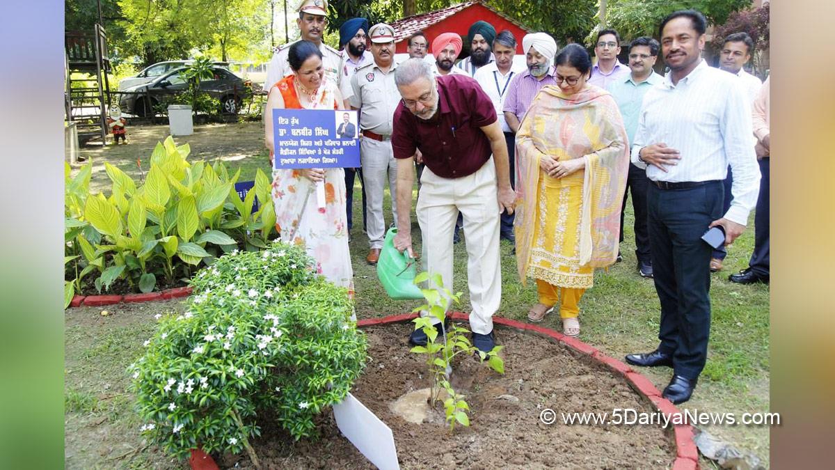 Dr. Balbir Singh, Patiala, AAP, Aam Aadmi Party, Aam Aadmi Party Punjab, AAP Punjab, Government of Punjab, Punjab Government, Tree Plantation, Forest Plantation, Plantation forestry, Tree Planting, Tree Plantation Drive, Plants Sapling, Tree Plantation Drive 2024