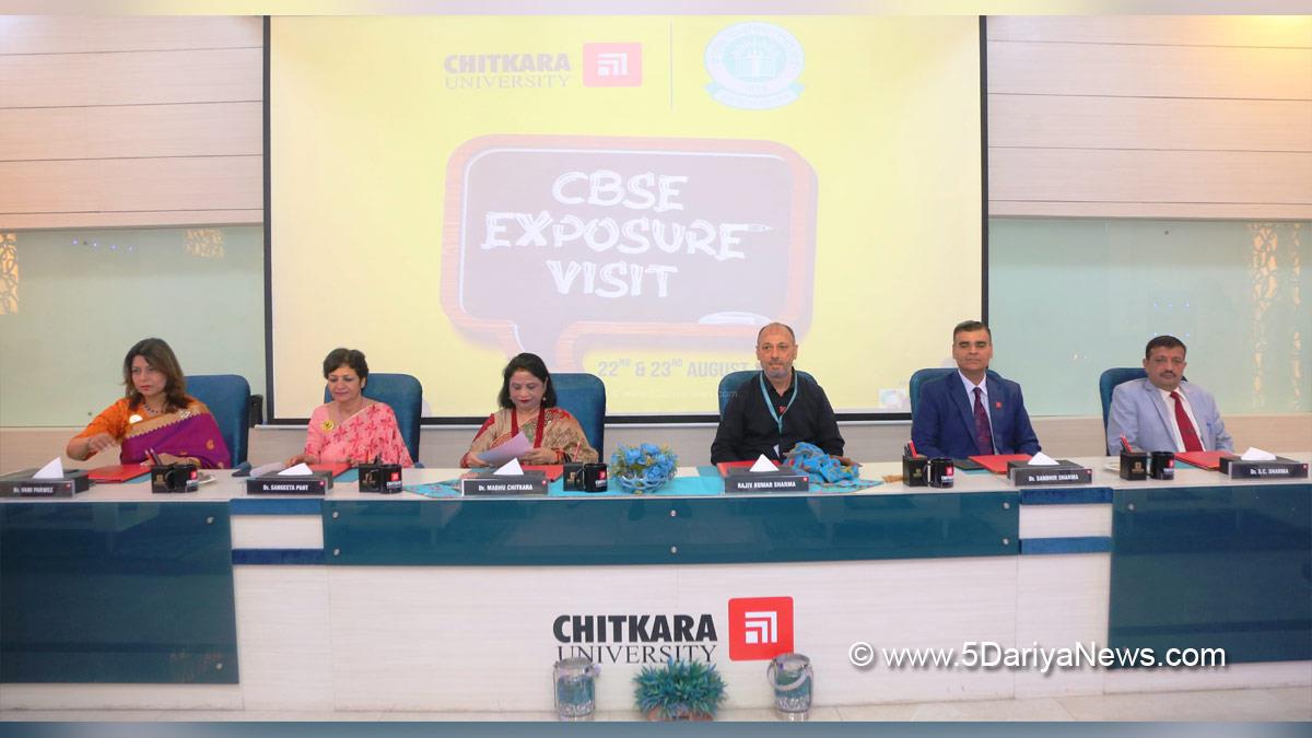 Chitkara University, Banur, Rajpura, Dr. Ashok K Chitkara,Chitkara Business School, Dr. Madhu Chitkara