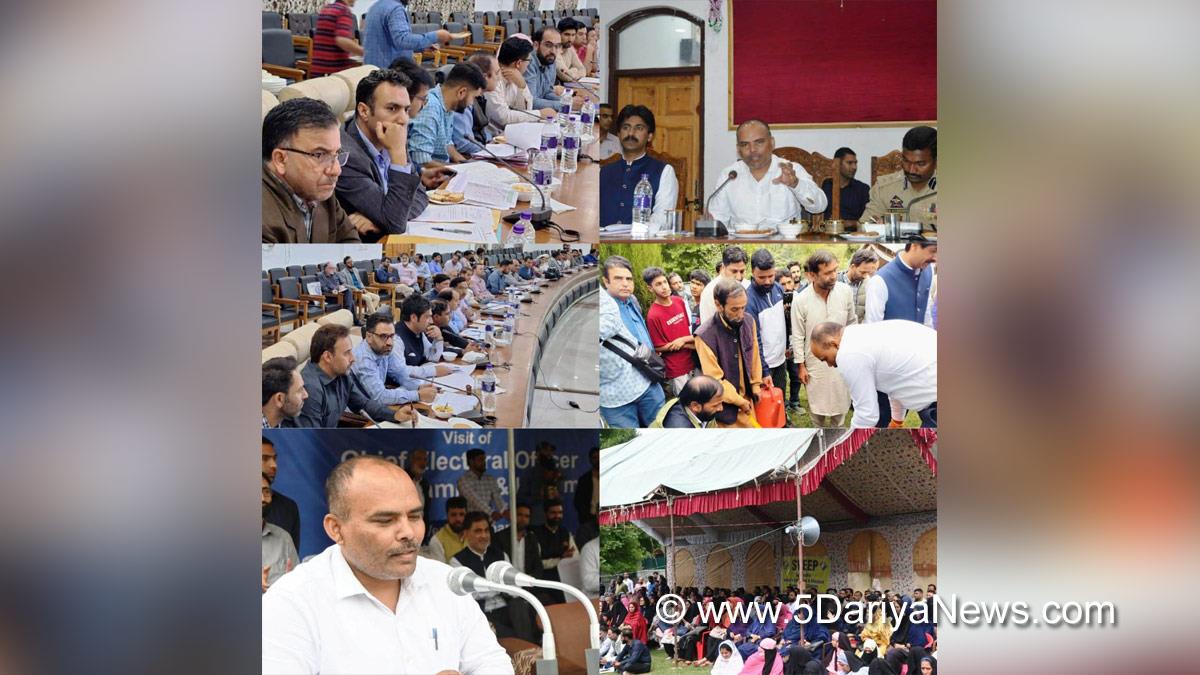 Pandurang Kondbarao Pole,Syeed Fakhrudin Hamid, S F Hamid,Anantnag, DDC Anantnag, Deputy Commissioner, Kashmir, Jammu And Kashmir, Jammu & Kashmir, District Administration Anantnag