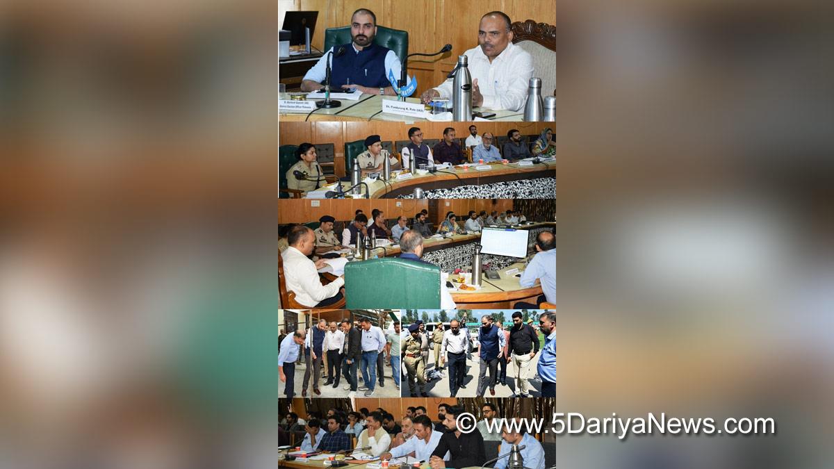 Pandurang Kondbarao Pole,Dr Basharat Qayoom, Dr. Basharat Qayoom,Pulwama, Deputy Commissioner Pulwama, Kashmir, Jammu And Kashmir, Jammu & Kashmir, District Administration Pulwama