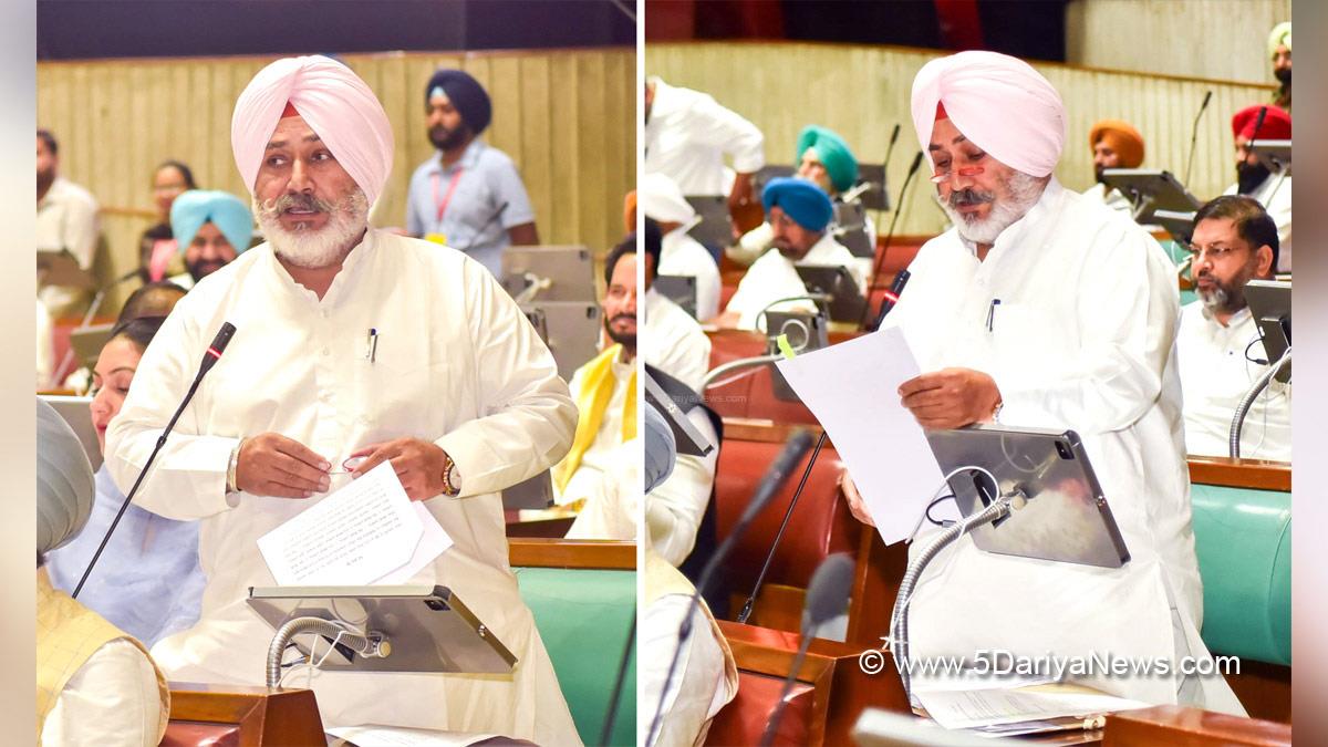 Chetan Singh Jauramajra, Chetan Singh Jormajra, Chetan Singh Jouramajra, AAP, Aam Aadmi Party, Aam Aadmi Party Punjab, AAP Punjab, Government of Punjab, Punjab Government