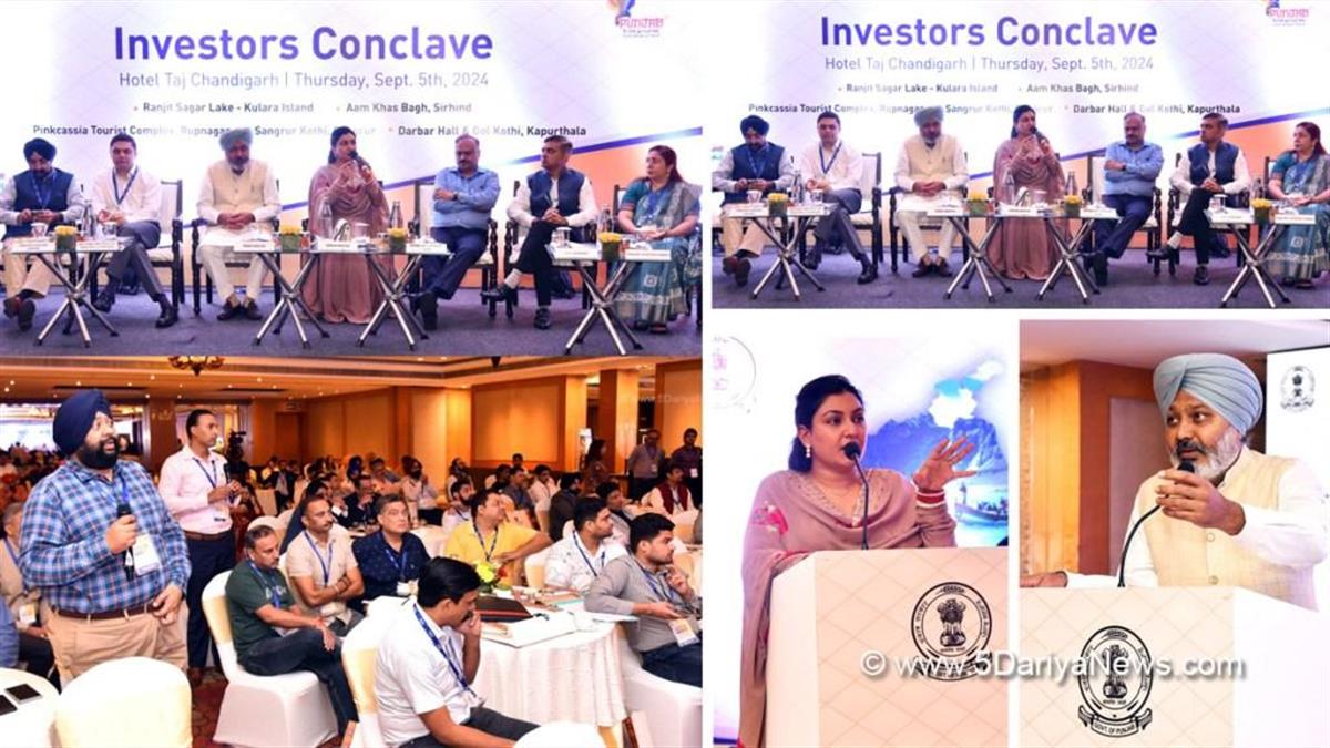 INVESTORS CONCLAVE : Punjab Government stands committed to transform State into tourism hub: Harpal Singh Cheema