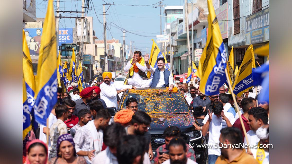 Raghav Chadha, AAP, Aam Aadmi Party, Aam Aadmi Party Punjab, AAP Punjab, Pawan Fauji, Jind