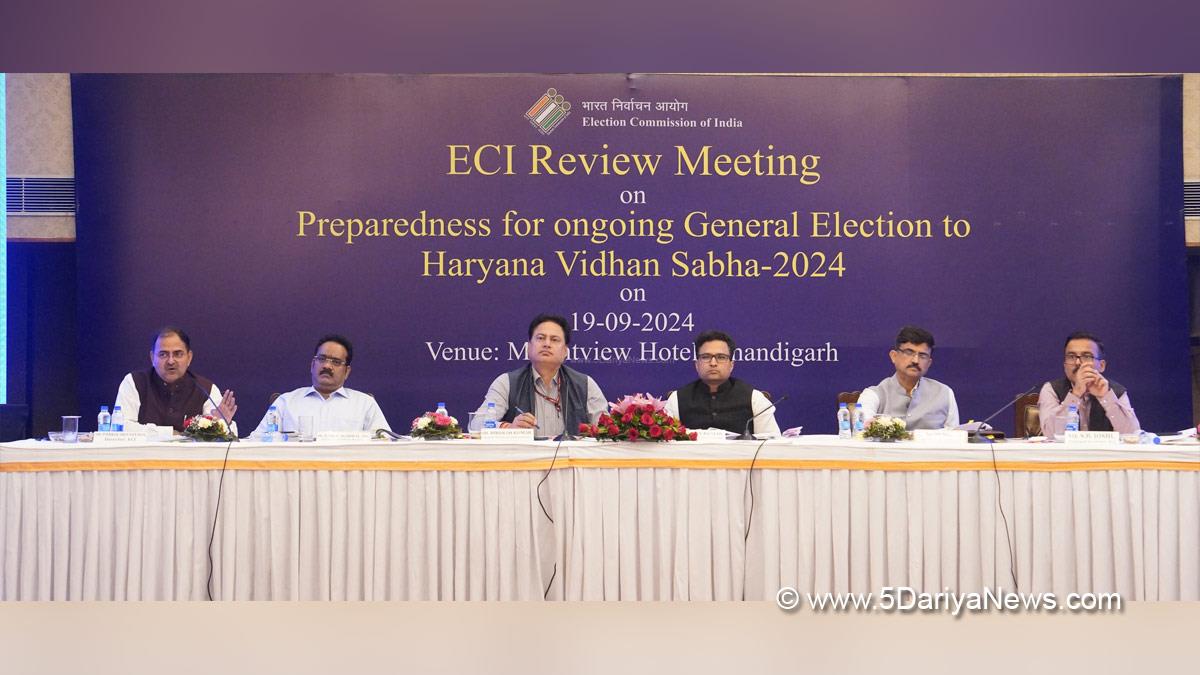 Pankaj Agarwal , Election Commision Haryana, ECI, Chief Electoral Officer Haryana, CEO Haryana