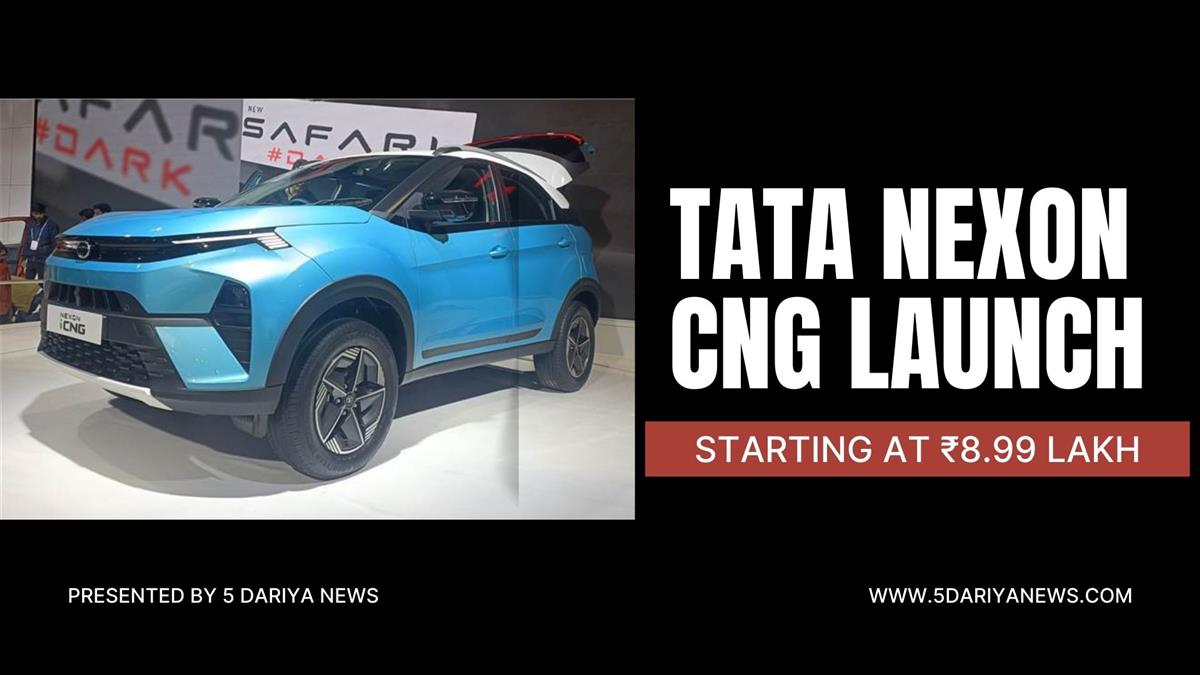 Tata Nexon CNG Launch