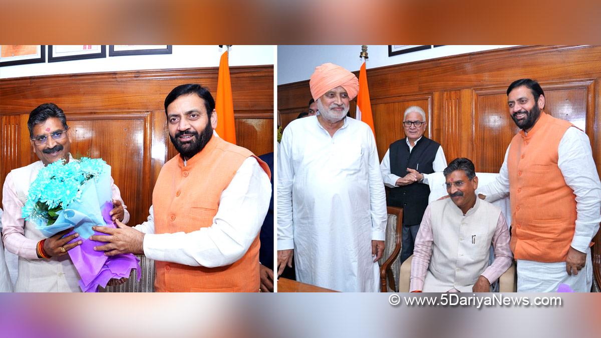 Nayab Singh Saini, Haryana, Bharatiya Janata Party, BJP, Haryana Chief Minister, Chief Minister of Haryana, BJP Haryana, Krishan Kumar Bedi, Scheduled Castes and Backward Classes Welfare and Antyodaya, SEWA