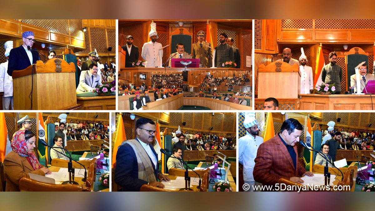 Omar Abdullah, Chief Minister of J&K, Jammu and Kashmir National Conference, National Conference, Srinagar, Kashmir, Jammu And Kashmir, Jammu & Kashmir, Mubarik Gul, Javid Ahmad Dar, Javed Ahmed Rana, Javid Dar, Surinder Kumar Choudhary